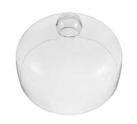 Gatuida Transparent Glass Microwave Cover - 24cm Anti-Splatter Plate Lid For Oven Heating - High-Temperature Resistant Meal Protector Kitchen Gadget