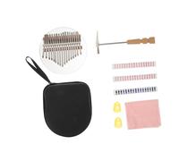 Gatuida Transparent Key Thumb Piano Kalimba Portable Acrylic Finger Music Instrument with Accurate Tone and Ergonomic Round Design for Relaxed Hand Play