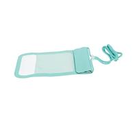 Gatuida Transparent Phone Pouch with Hanging Rope Bag for Outdoor Sports Swimming Drifting Lake Blue PU Material Protector for Cellphone Photography and Videography