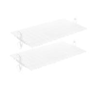 Gatuida Transparent Plastic Grid Divider Tray Egg Crate for Balcony Gardening Optimized Plant Growth Effortless Assembly Clips Airflow Enhancing Feet