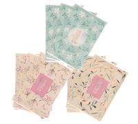 Gatuida Travel-Sized Party Napkins Ultra-Thin Patterned Paper Napkins for Themed Events Table Decor Supplies for Summer and Graduation Parties
