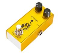 Gatuida True Bypass Tremolo Guitar Pedal with Intensity and Rate Controls Vintage Tube Circuit Effect Compact Lightweight Design for Electric Guitar Players and Gift