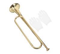 Gatuida Trumpet Durable Musical Instrument for Boys Safe Material Creative Design Preschool Music Learning Fun