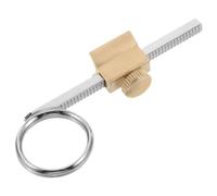 Gatuida Trumpet Valve Buttons Trumpet Valve Tool Musical Instrument Ring Musical Slide Ring Silver