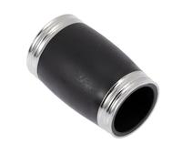 Gatuida Two-section Clarinet Tuning Tube Replacement Part Smooth Polished Surface B Flat and Treble Pitch Compatible Lightweight and Portable for School Concerts and Band Practice