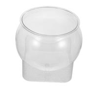 Gatuida Unbreakable Transparent Fish Tank Small Desktop Aquarium for Goldfish and Betta Multi Use Decorative Bowl for Home and Office Easy Maintenance with Elegant Design