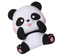 Gatuida Unbreakable Vinyl Panda Coin Bank Cartoon Money Jar for Adults Creative Saving Box Fits Standard Coins Birthday and Christmas