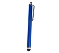 Gatuida Universal Stylus Pen for Touch Screen Capacitive Writing Tool Sturdy Aluminum Alloy Silicone Design Blue Color Compatible with Tablets and Smartphones