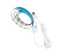 Gatuida USB Grow Light Strips Touch Dimmable Plant Growth Lamp for Indoor Flowers Vegetables Greenhouse Cultivation and Hydroponics with Red Blue Warm White LEDs