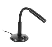 Gatuida USB Microphone with Base Lightweight Computer Mic for Sound for Gaming Streaming and Meetings Features Power Indicator Light and Stable Pedestal