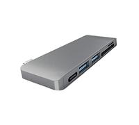 Gatuida Usb Type c Adapter Usb Card Reader Charging Data Sync Laptops and Tablets Grey