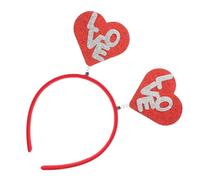 Gatuida Valentine'S Day Heart-Shaped Headband for Women, Decorative Hairband with Love Design, Wedding and Party Hair Accessory for Brides and Celebrations