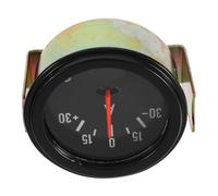 Gatuida Vehicle Ammeter Energy with Intuitive Pointer Display for Cars Trucks Farm Equipment Durable Analog Measuring for Multi Vehicle Compatibility