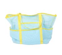 Gatuida Versatile Mesh Handheld Organizer Bag Lightweight Travel Tote for Beach Gear Swim Suits and Bath Items Breathable Design for Easy Carrying and Storage