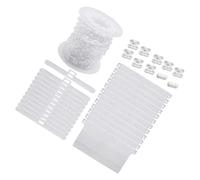 Gatuida Vertical Blind Bottom Weights and Chain Connector Accessories for Window Blinds Repair and Stabilizing Easy Installation for Living Room Bedroom Kitchen Home Office