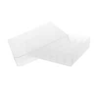 Gatuida Vials Storage Box with Transparent Plastic Holder for Refrigerator Modular Microtube Organizer with Sturdy Slot Design Medical Laboratory Sample Case for Efficient Display and