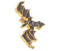 Gatuida Vintage Bat Brooch Women Men's Clothing Accessories Rhinestone Pin Elegant Dress Pin for Evening Outfits