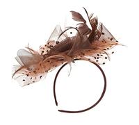 Gatuida Vintage Bridal Headpiece Retro Style Headband for Wedding Guest Creative Party Headdress