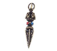 Gatuida Vintage Copper Hanging Xiangmo Chu Pendant Chic Copper Decor for Home Office Car Craftsmanship Durable Design Adornment for Personal Spaces