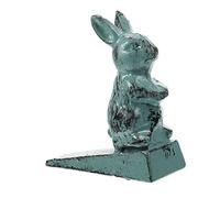 Gatuida Vintage Iron Rabbit Door Stopper Non Slip Cartoon Door Wedge for Home and Office Mute Draft Excluder for Tile Hardwood Carpet Floors Compact Lightweight Design