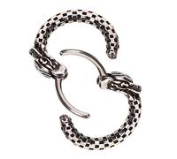 Gatuida Vintage Mens Dragon Round Loop Earrings Punk Cool Minimalist Hoop Jewelry Nickel Handcrafted Detail Stylish Accessory for Daily Wear and Special Occasions