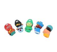 Gatuida Vinyl Pirate Finger Puppets for Pirate Glove for Early Education Safe Material Creative Storytelling and Interactive Play at Home Kindergarten