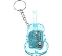 Gatuida Violin Shaped Music Box Keychain Mini Violin Musical Box for Girls Key Chain Wallet Keychain and Car Key Chain for Women Party Favor
