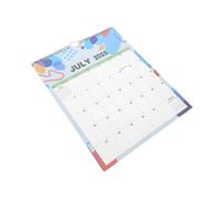 Gatuida Wall Calendar with Large Date Blocks Spiral Bound Monthly Planner for Family Scheduling Business Planning July to December Ample Writing Space Vivid Printing Quality