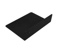 Gatuida Wall Mounted Projector Holder and Router Shelf in Black, Solid Load Bearing Aluminium Alloy Storage Rack for Office and Home Use, Space-saving Wall Shelf for Projector and Router