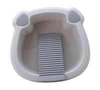 Gatuida Washboard Laundry Tub Vital Hygiene Newborn Bath Kitchen Dishpan Face Wash Basin