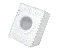 Gatuida Washing Machine Cover and Clothes Dryer Waterproof Protector Peva Material Dustproof Floral Pattern for Tumble Dryer and Washer 60x55x82cm Home Use