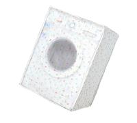 Gatuida Washing Machine Cover and Protector Waterproof Peva Dustproof Clothes Dryer Cover for Home Use 60x55x82cm Floral Pattern