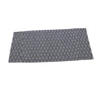 Gatuida Washing Machine Cover Cotton Linen Washer Protector Dustproof Cover for Single Door Appliances Navy Blue Fish Scale Pattern 55x130cm Home Appliance Protection