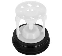 Gatuida Washing Machine Drain Hose Seal Floor Drain Plug with Multi-hole Plastic Cover Washer Sealing Plug