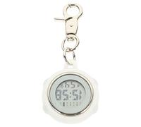 Gatuida Watch Digital with Key Buckle Design, Super Lightweight Silicone Pocket Watch for Women, Easy to Check Time and Precise Timing, for Work in The Hospital Or Daily Life