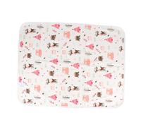Gatuida Waterproof Cotton Baby Changing Mat Lightweight Reusable Nappy Pad with Cushion for Baby Diaper Changing Places and Play Cribs