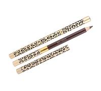 Gatuida Waterproof Dual-ended Eyebrow Pencil with Brush 2pcs, Light Coffee Shade, Natural Brow Shaper for Everyday Makeup