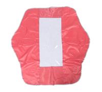 Gatuida Waterproof Electric Bike Tiller Cover with Window, Dustproof Mobility Scooter Control Panel Protector, Outdoor Scooter Handle Dashboard Cover Pink, Large Oxford Fabric