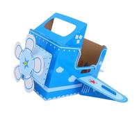 Gatuida Wearable DIY Cardboard Airplane for Sturdy Aircraft Kit for Creative Craft Projects Imagination Boosting Educational Play for Roleplaying Fun