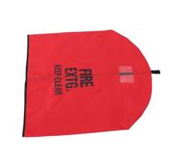 Gatuida Weatherproof Fire Extinguisher Bag Cover with Freeze Resistance, Heavy Duty Red Cloth Protective Hood for Fire Extinguishers, Suitable for Industrial Safety Equipment and Wall