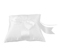 Gatuida Wedding Ring Bearer Pillow with Bowknot Decorative Cushion for Rings Modern Western Style Holder for Elegant Wedding Ceremonies Soft and Protective