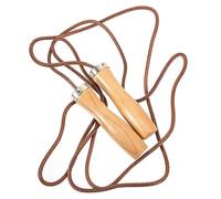 Gatuida Weighted Jump Rope for Fitness and Physical Education Skipping Rope with Smooth Wooden Handles Calorie Burning Exercise Equipment for Endurance Building