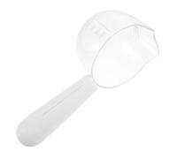 Gatuida Wet Grain Spoon Clip for Dog Cat Plastic Scoop Scale for Pet Food Feeding Handy Kitchen Tool for Measuring Pet Meals