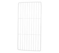 Gatuida White Mesh Refrigerator Divider Shelf Metal Freezer Mesh Partition Rack for Deep Freezer Storage Wire Grid Organizer for Kitchen Cabinet Efficient Fridge Compartment Separator