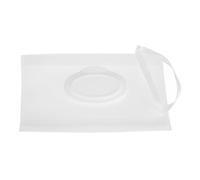 Gatuida Wipes Dispenser Container Travel Wet Wipe Container for Parents Refillable Portable Eva Material Stylish Minimalist Design Can Be Attached to Stroller