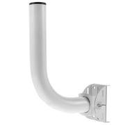 Gatuida wireless bridge bracket antenna mount pole steel wall base aerial stand white outdoor yard tv wifi network gear tool part size 25.00 cm ideal pick option nice safe solid strong set up pc