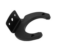 Gatuida Wireless Microphone Hook Holder Wall Mount Rack Universal Microphone Hanger Stand for Home Studio Office Use Black Silicone