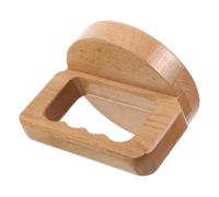 Gatuida Wood Baren Printmaking Tool for Block Printing Beech Wood with Ergonomic Handle and Pad, Inking Linocut Scrapbooking Craft Supplies for and Beginners