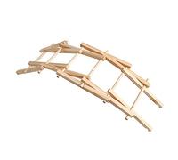Gatuida Wooden Arch Bridge Science Project Kit for DIY Educational Stem with Pre Cut Safe Material Enhances Hands Learning and Independent Thinking