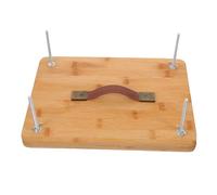 Gatuida Wooden Bamboo Bookbinding Press Clamp with Portable Handle 33×23cm Manual Book Binder Tool for Handmade Book Binding and DIY Flower Preservation for Home Use